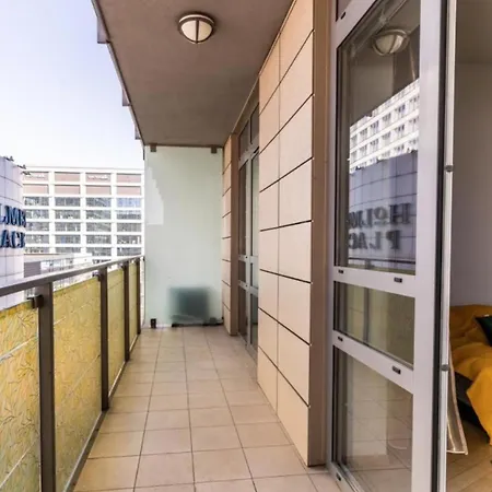 Apartmán Golden - Big And Bright In Platinum Towers- Browary- Grzyb61a Varšava
