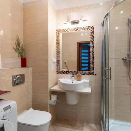 Golden - Big And Bright In Platinum Towers- Browary- Grzyb61a Apartment Warsaw